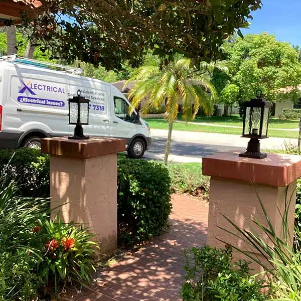 Outdoor Fixture Installation in Boca Raton